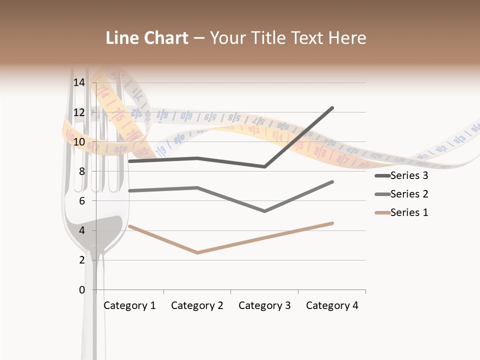 Close Lifestyle Overweight PowerPoint Template