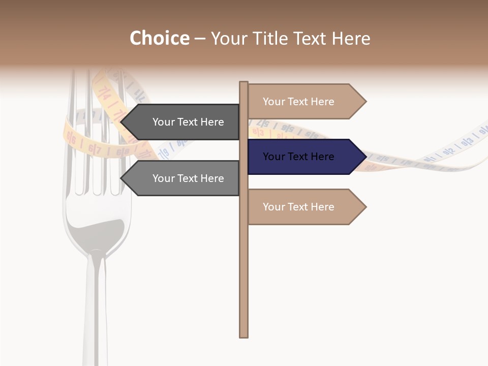 Close Lifestyle Overweight PowerPoint Template