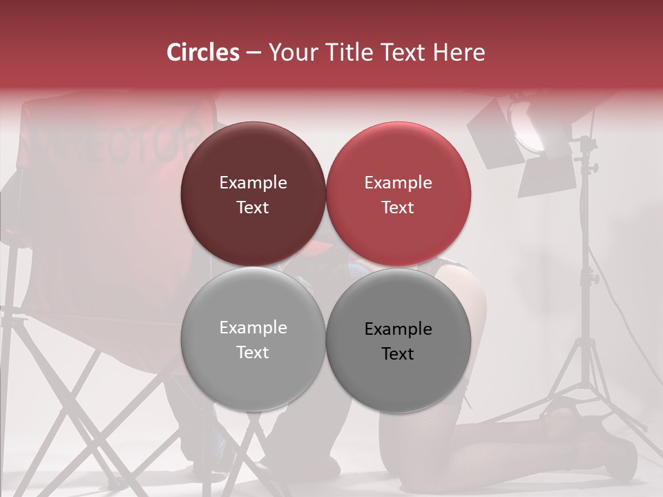 Cinema Play Art PowerPoint Template