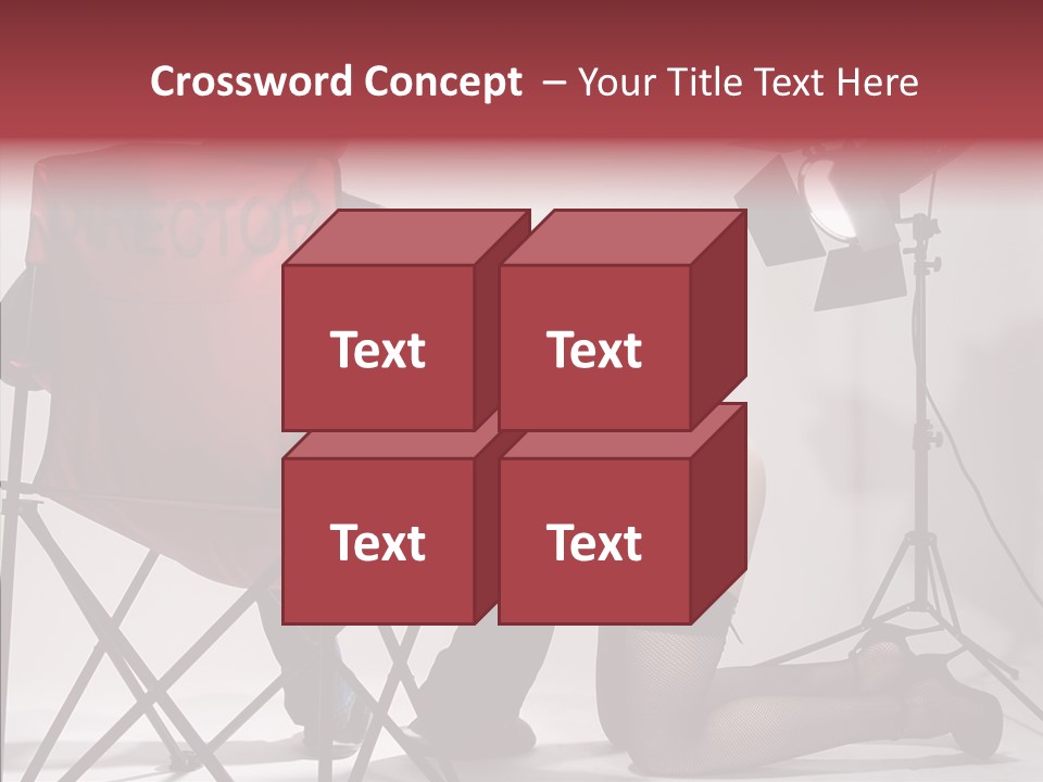 Cinema Play Art PowerPoint Template