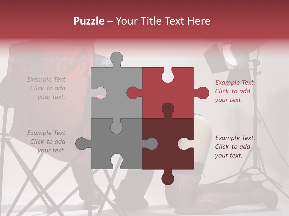 Cinema Play Art PowerPoint Template