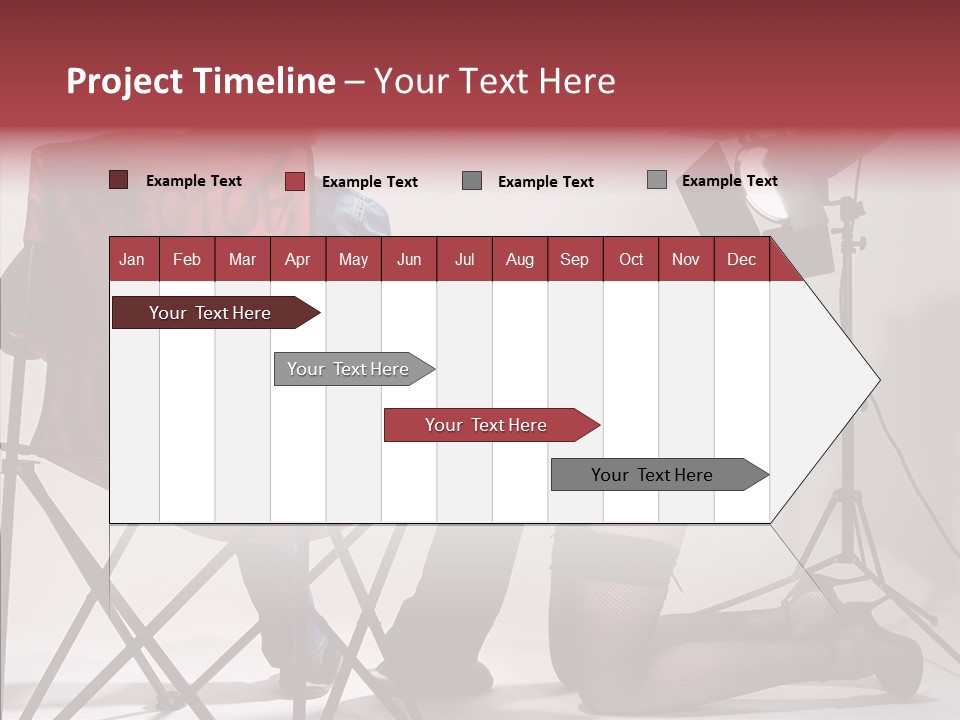Cinema Play Art PowerPoint Template