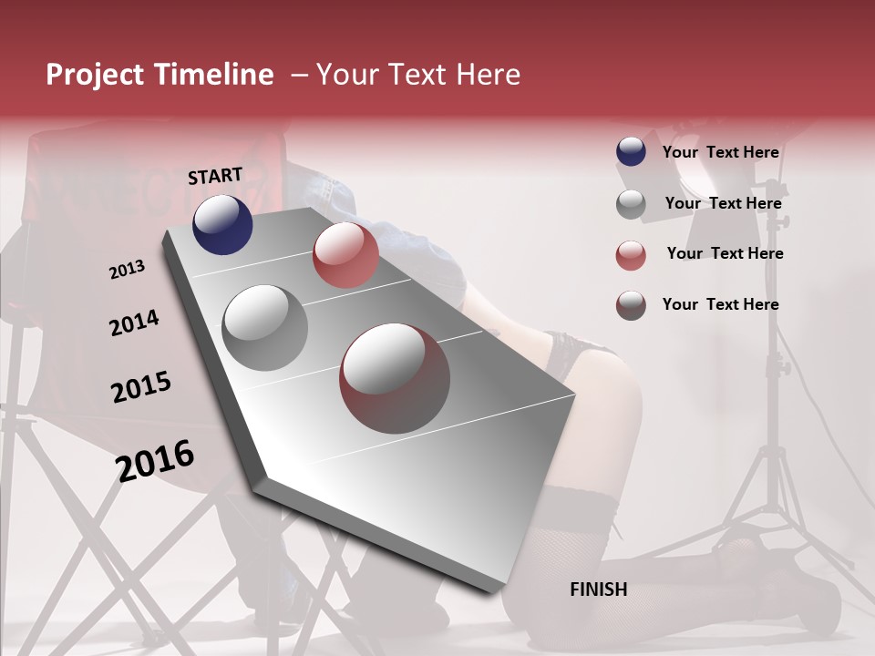 Cinema Play Art PowerPoint Template