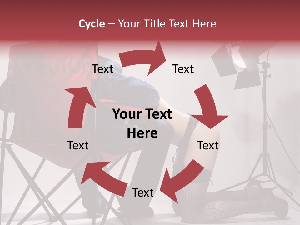 Cinema Play Art PowerPoint Template