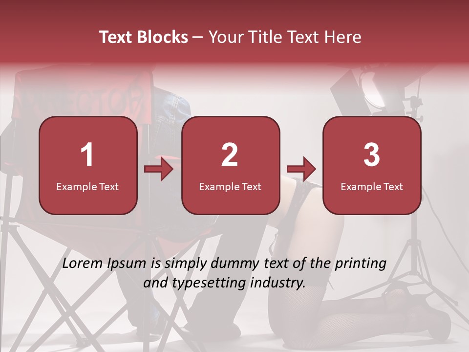 Cinema Play Art PowerPoint Template