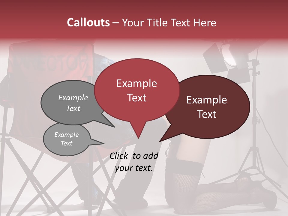 Cinema Play Art PowerPoint Template