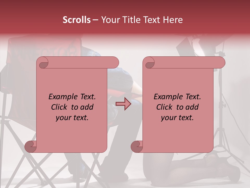 Cinema Play Art PowerPoint Template