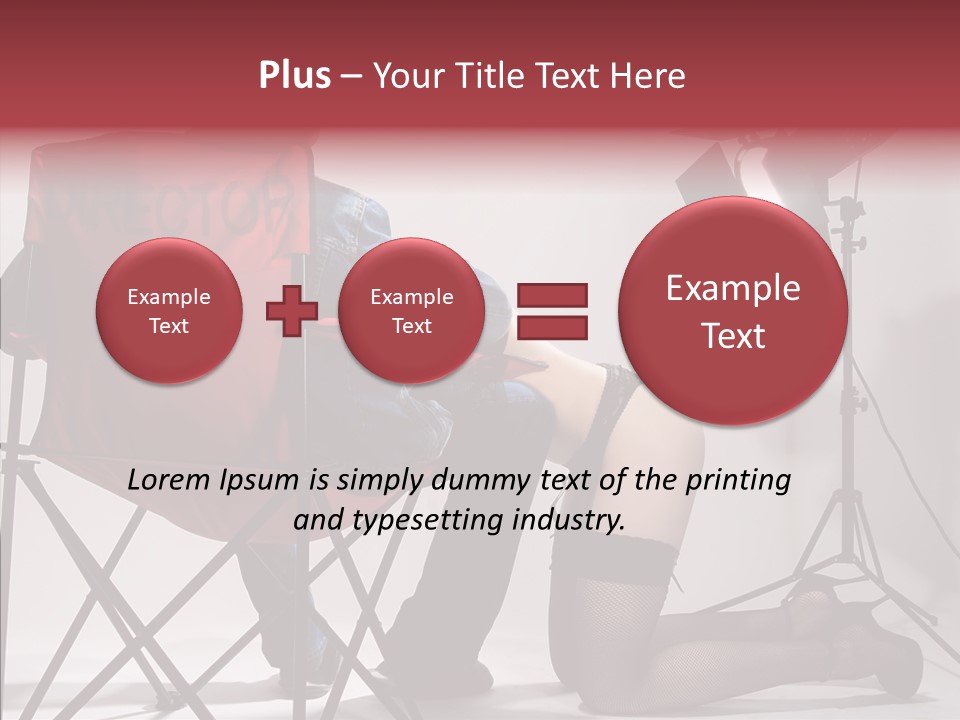 Cinema Play Art PowerPoint Template