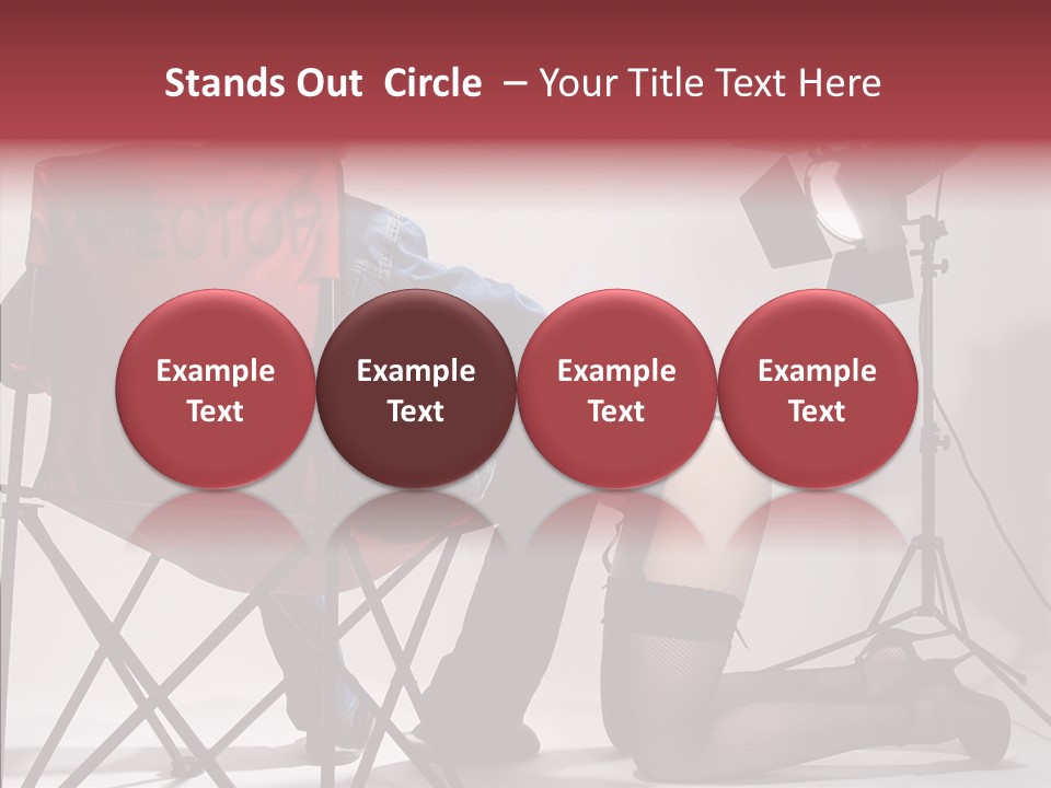 Cinema Play Art PowerPoint Template