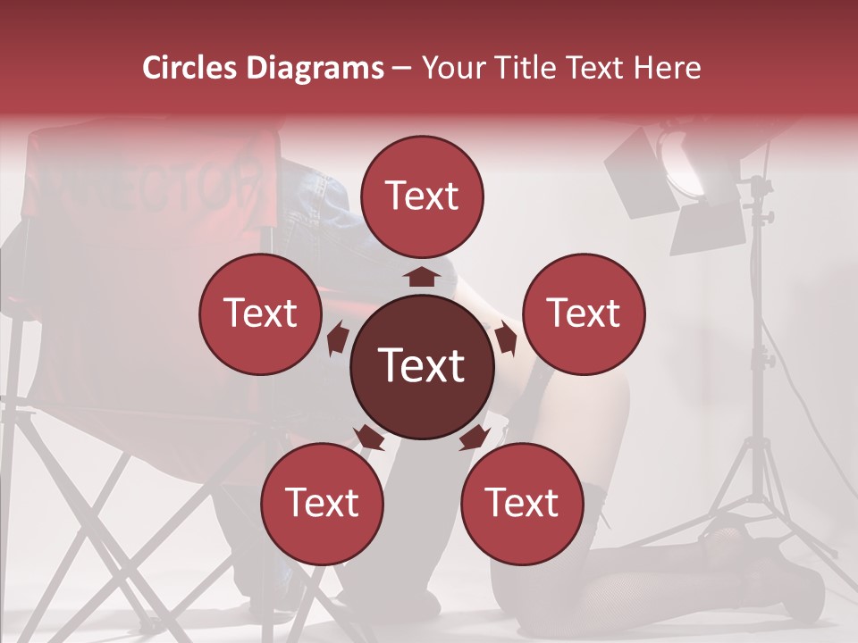 Cinema Play Art PowerPoint Template