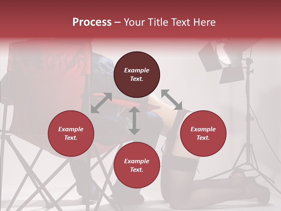 Cinema Play Art PowerPoint Template