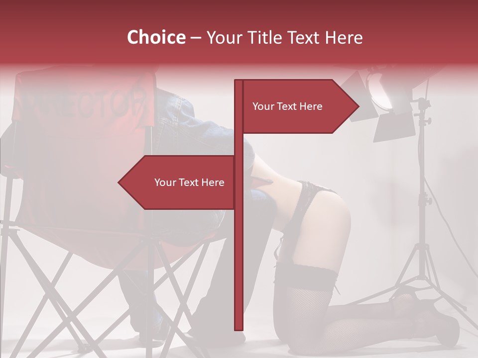 Cinema Play Art PowerPoint Template