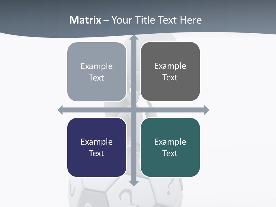 Data Assistance Mark PowerPoint Template