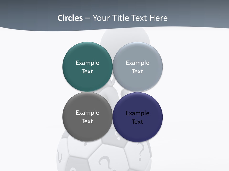 Data Assistance Mark PowerPoint Template