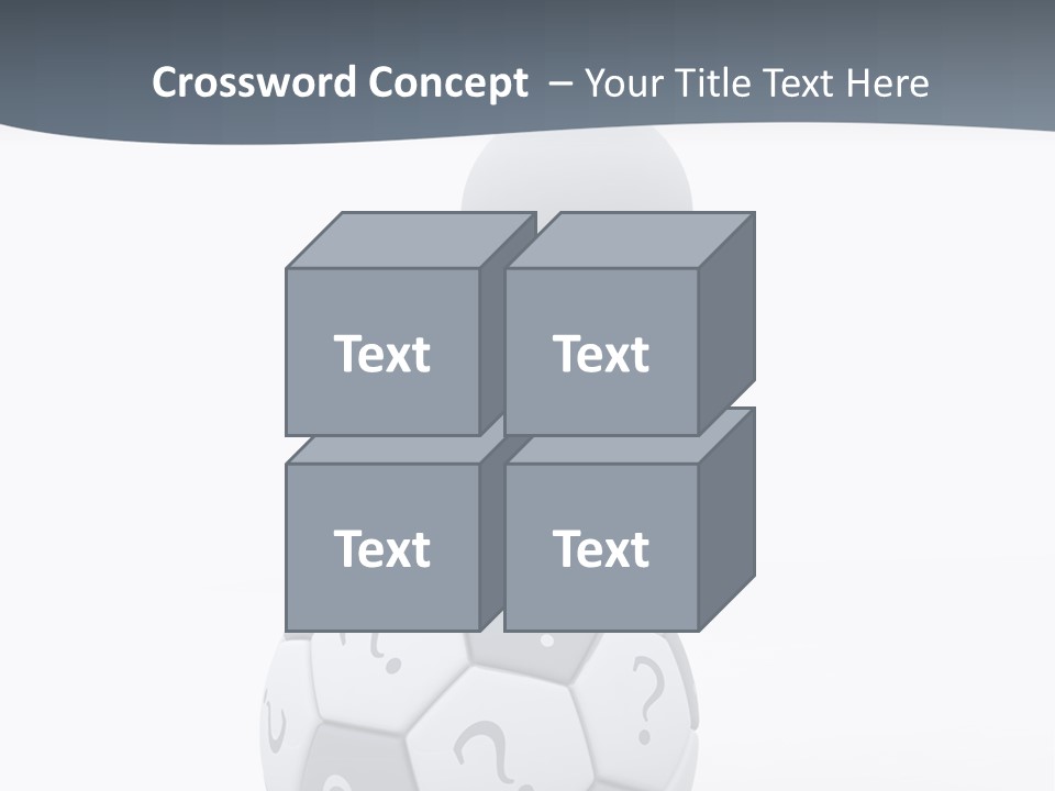 Data Assistance Mark PowerPoint Template