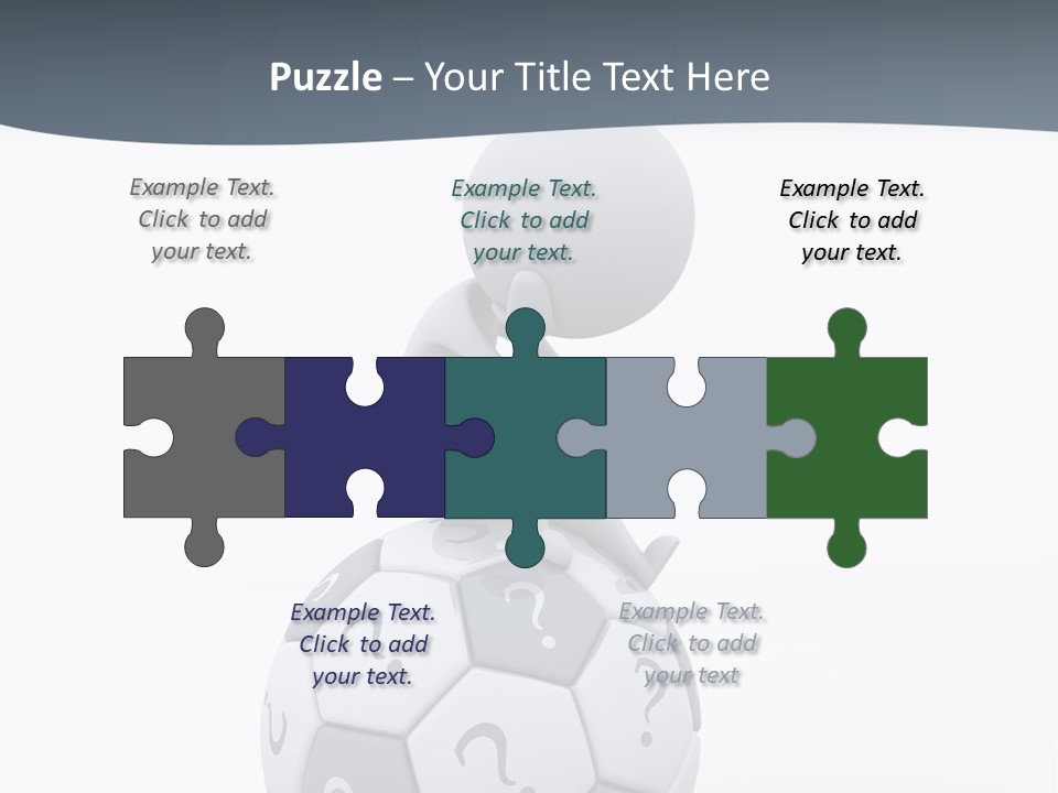 Data Assistance Mark PowerPoint Template