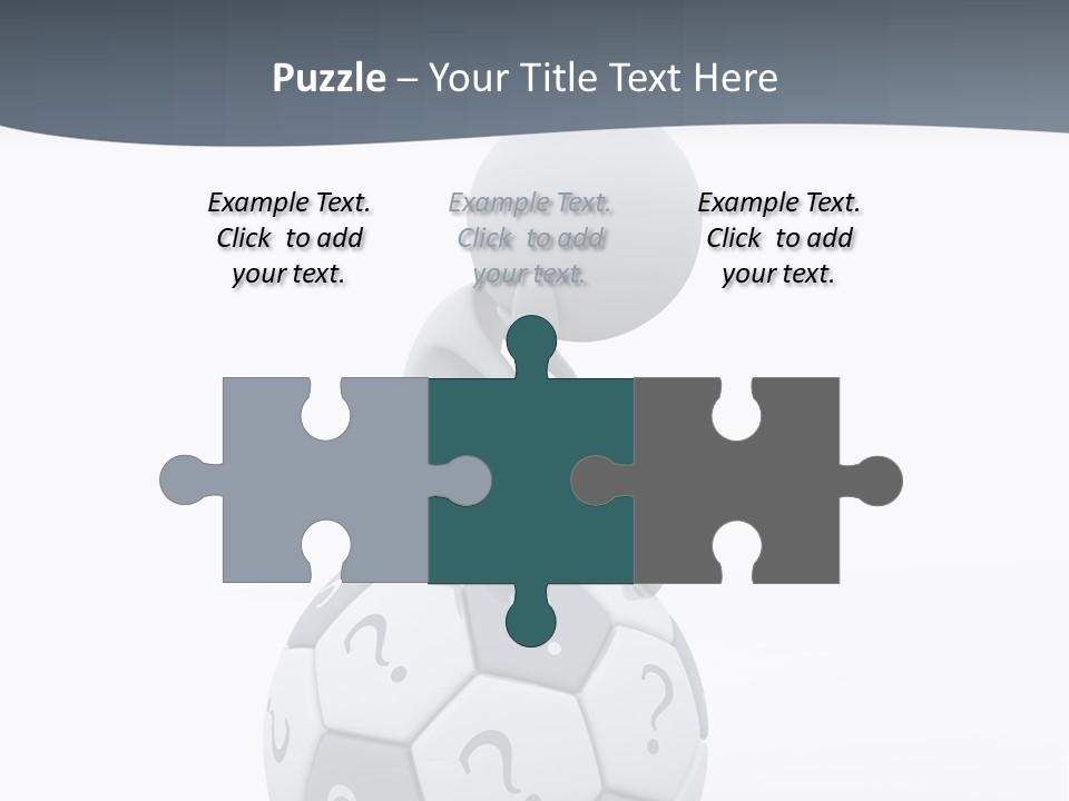 Data Assistance Mark PowerPoint Template