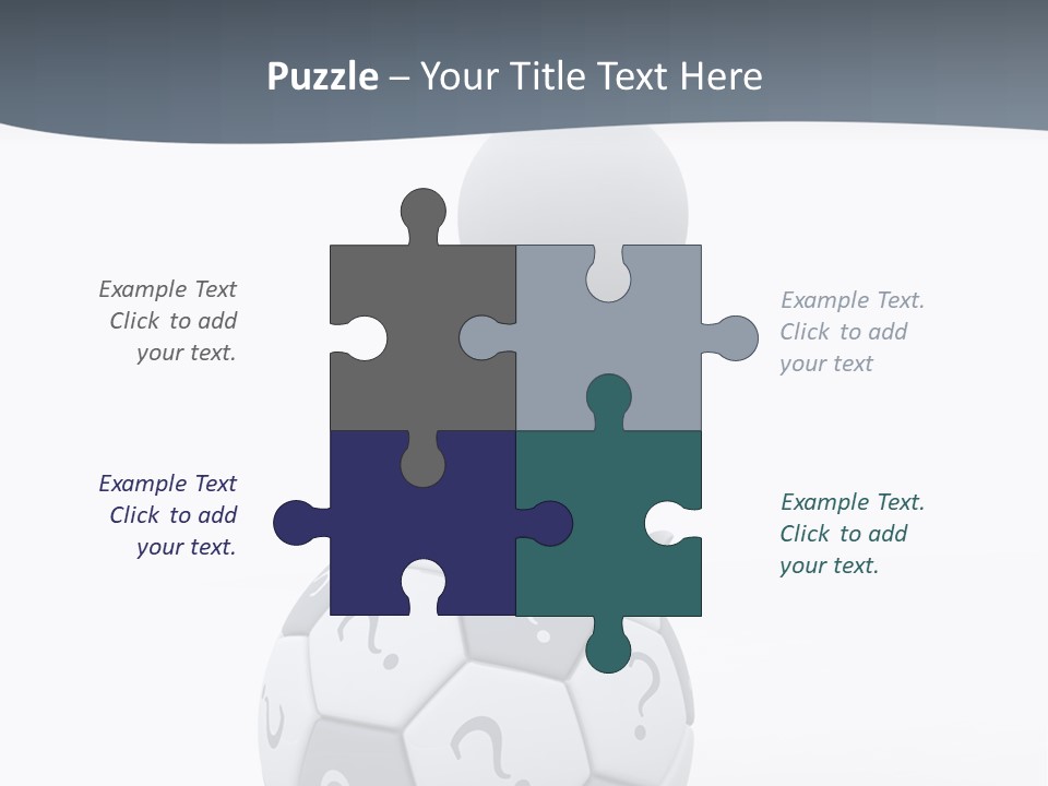 Data Assistance Mark PowerPoint Template