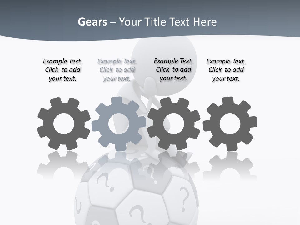 Data Assistance Mark PowerPoint Template