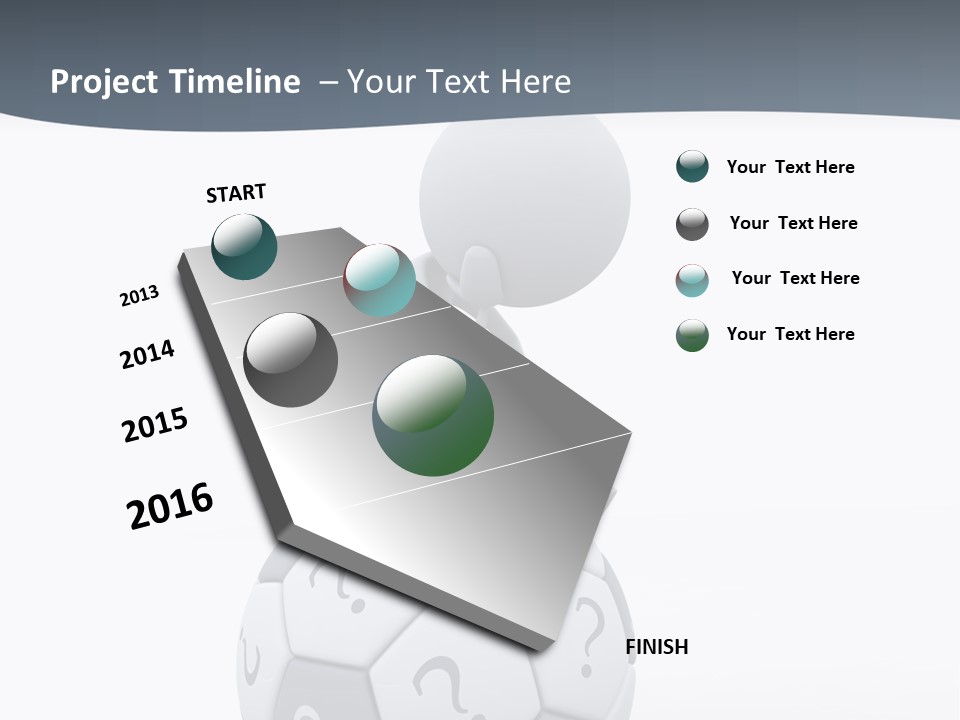 Data Assistance Mark PowerPoint Template