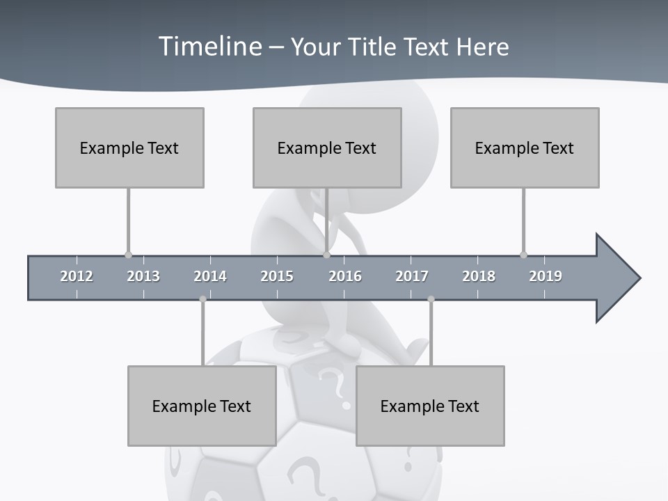 Data Assistance Mark PowerPoint Template