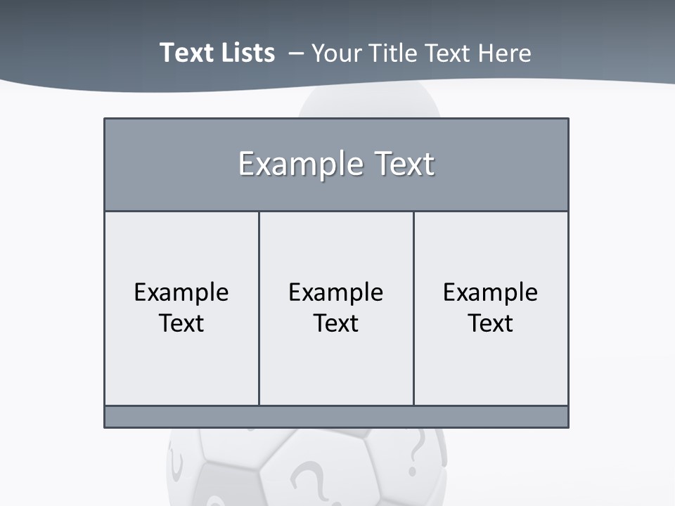 Data Assistance Mark PowerPoint Template