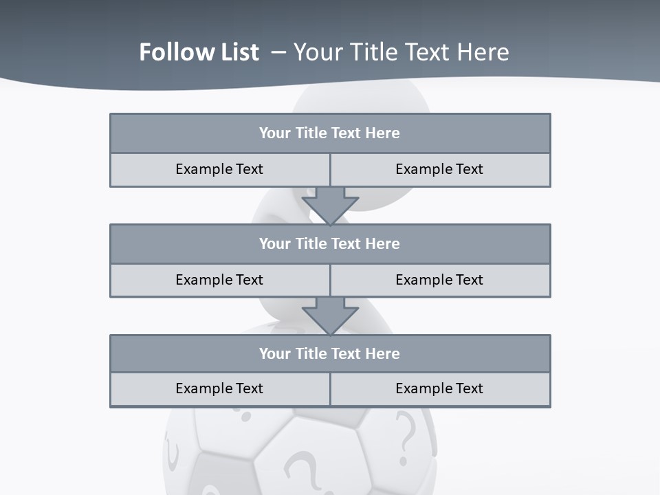 Data Assistance Mark PowerPoint Template