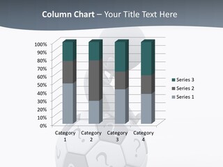 Data Assistance Mark PowerPoint Template