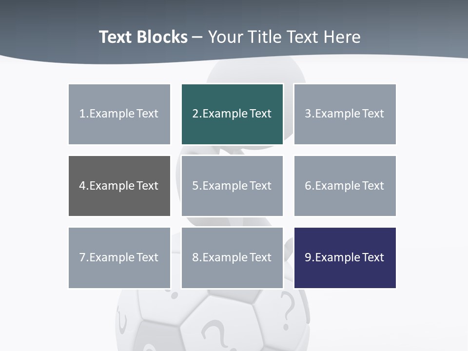 Data Assistance Mark PowerPoint Template