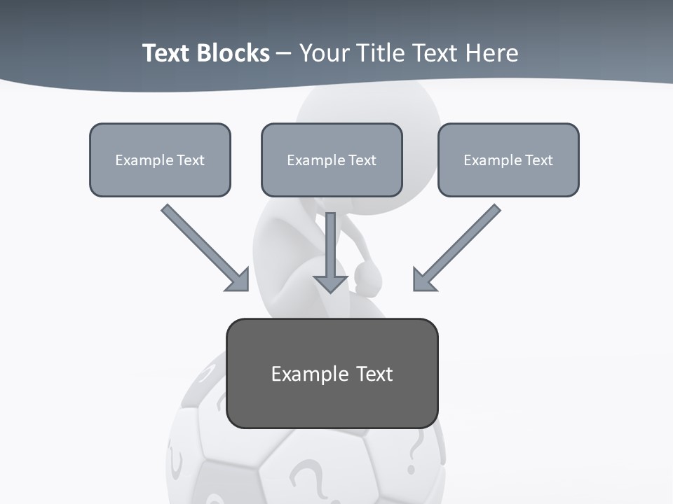Data Assistance Mark PowerPoint Template