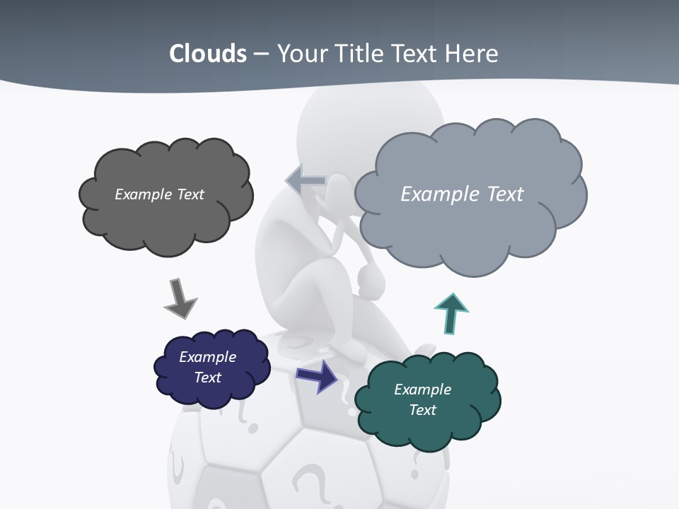 Data Assistance Mark PowerPoint Template