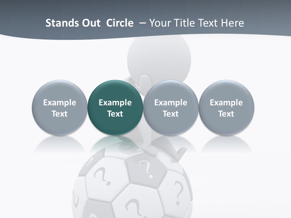 Data Assistance Mark PowerPoint Template