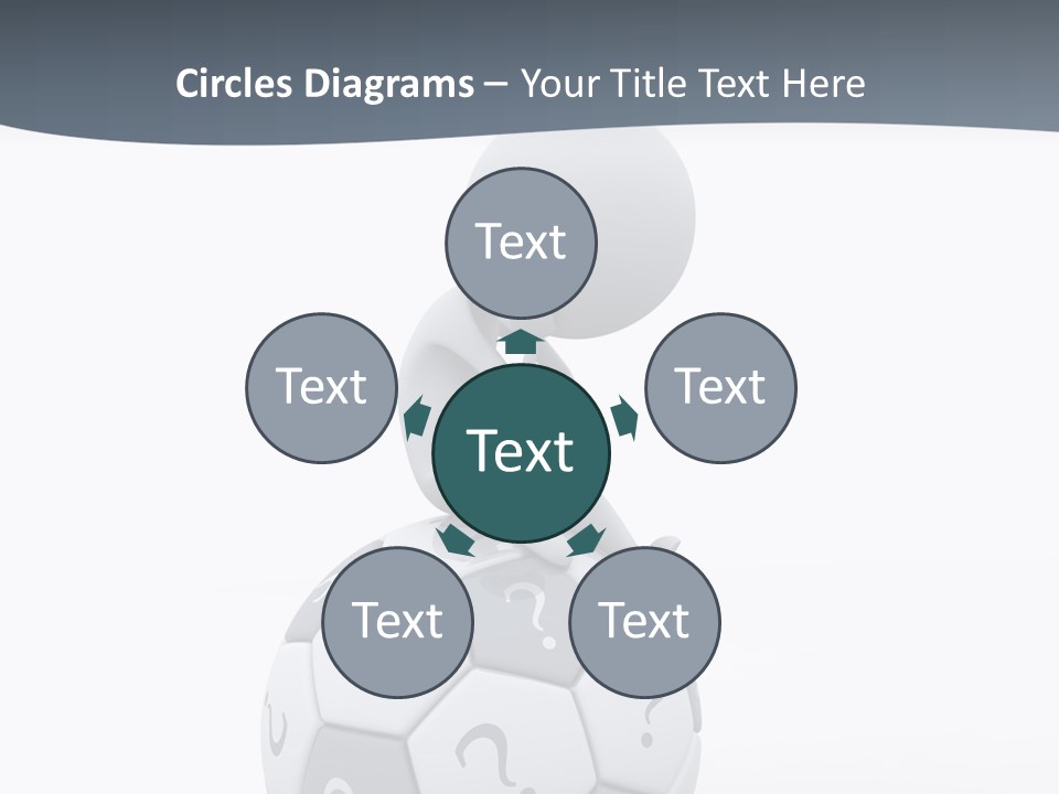 Data Assistance Mark PowerPoint Template