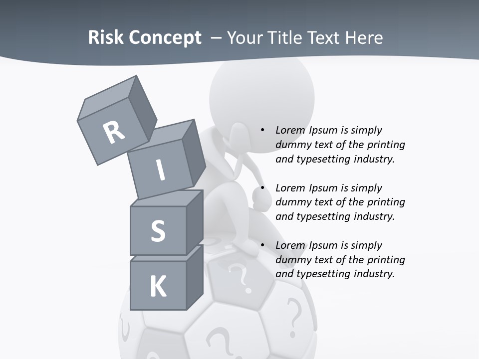 Data Assistance Mark PowerPoint Template