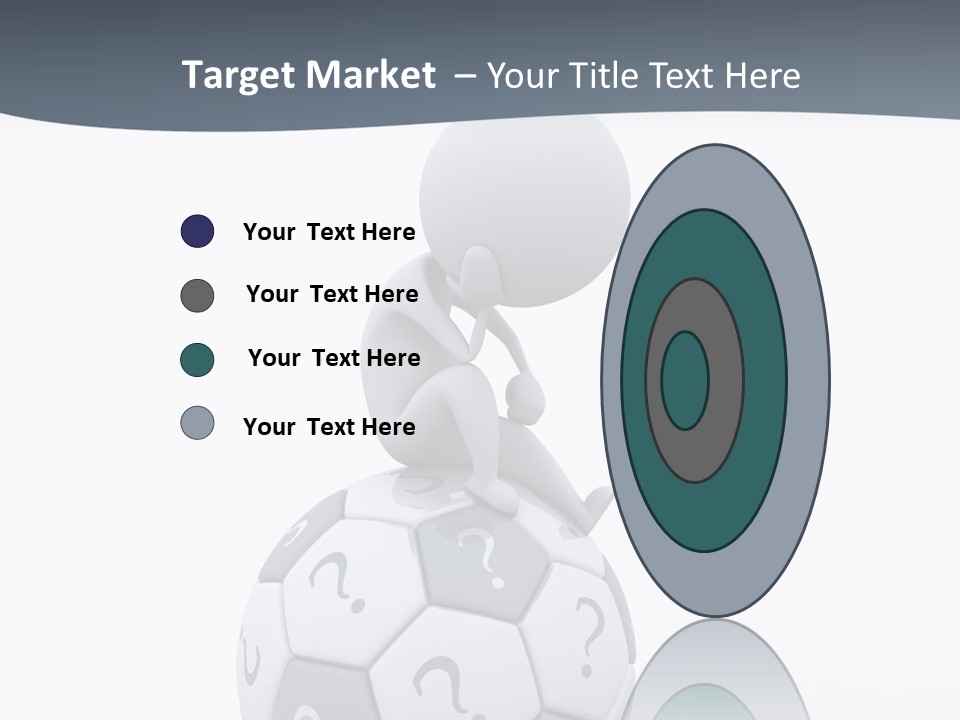 Data Assistance Mark PowerPoint Template