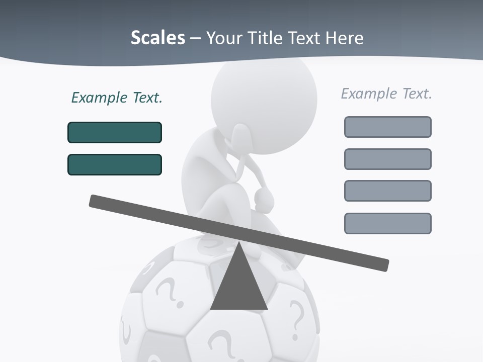 Data Assistance Mark PowerPoint Template