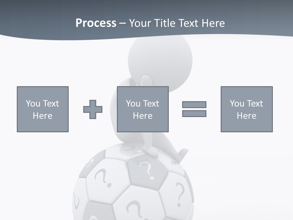 Data Assistance Mark PowerPoint Template