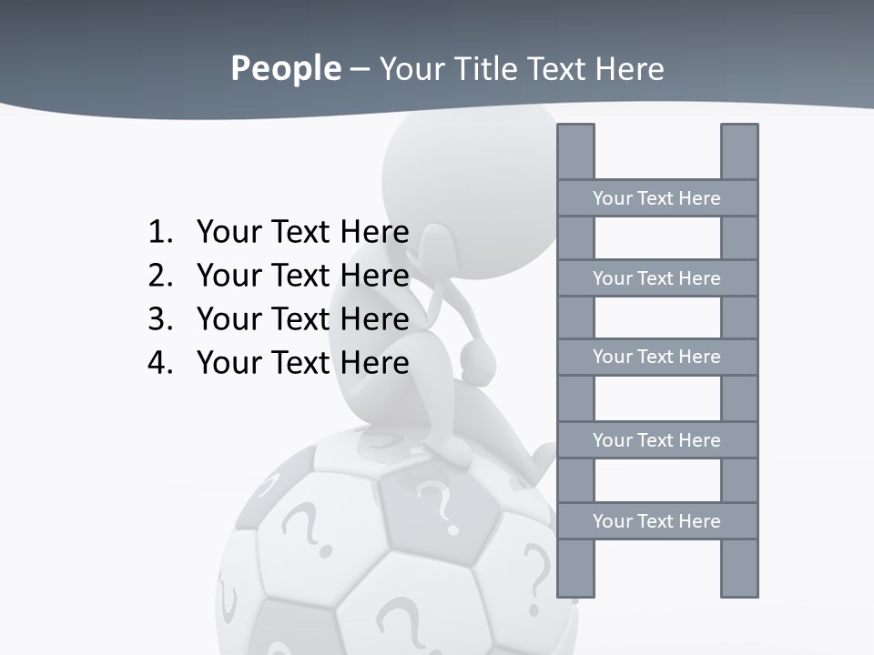 Data Assistance Mark PowerPoint Template