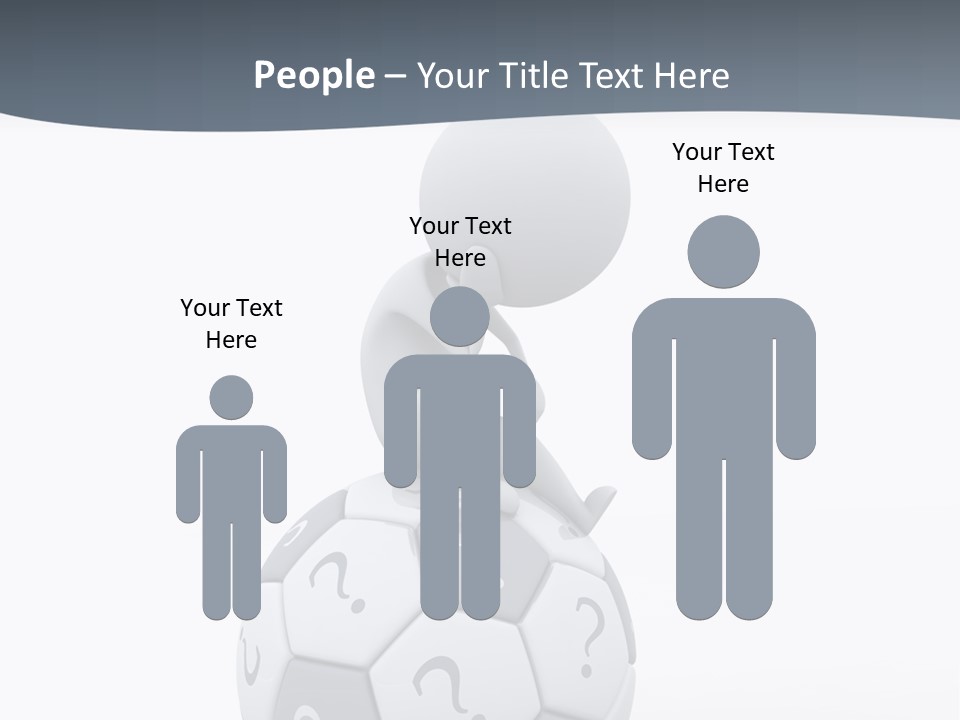 Data Assistance Mark PowerPoint Template