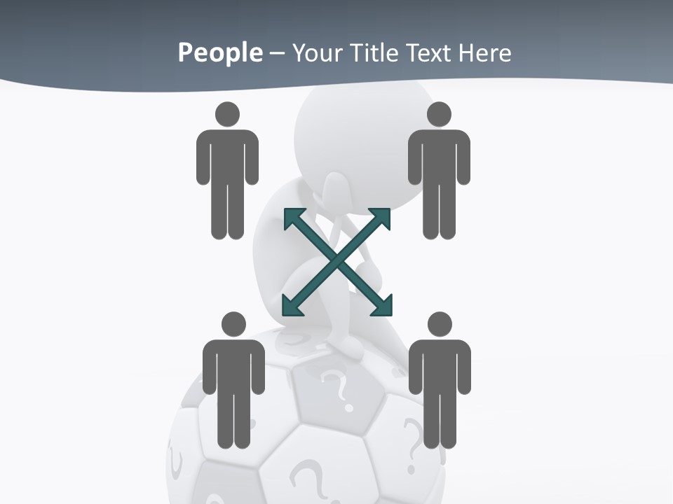 Data Assistance Mark PowerPoint Template
