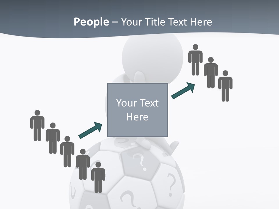 Data Assistance Mark PowerPoint Template
