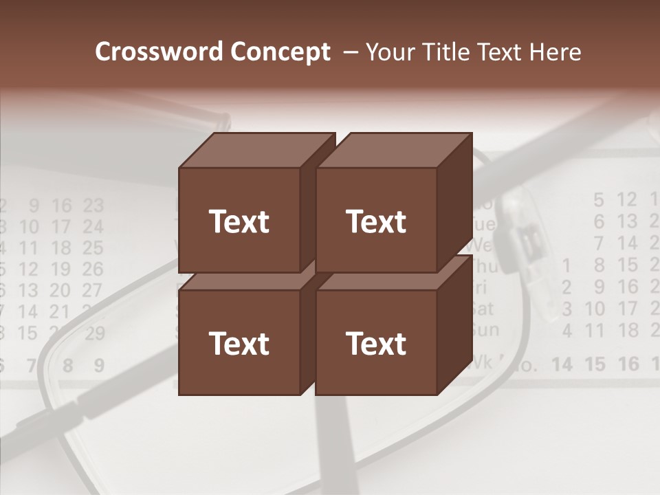 Job June Calendar PowerPoint Template