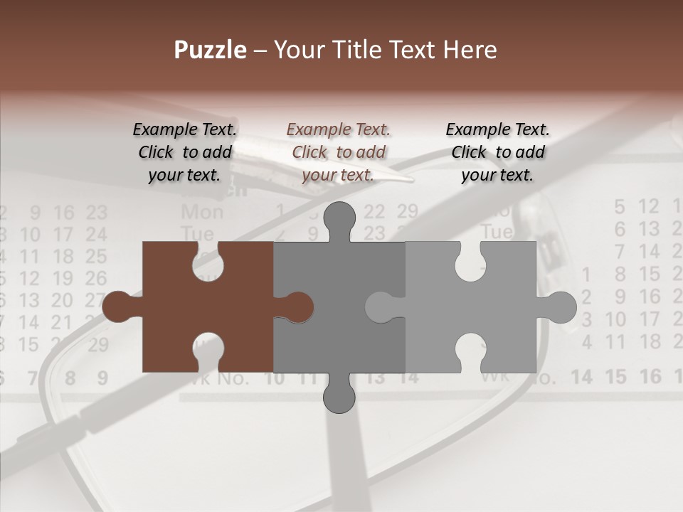 Job June Calendar PowerPoint Template