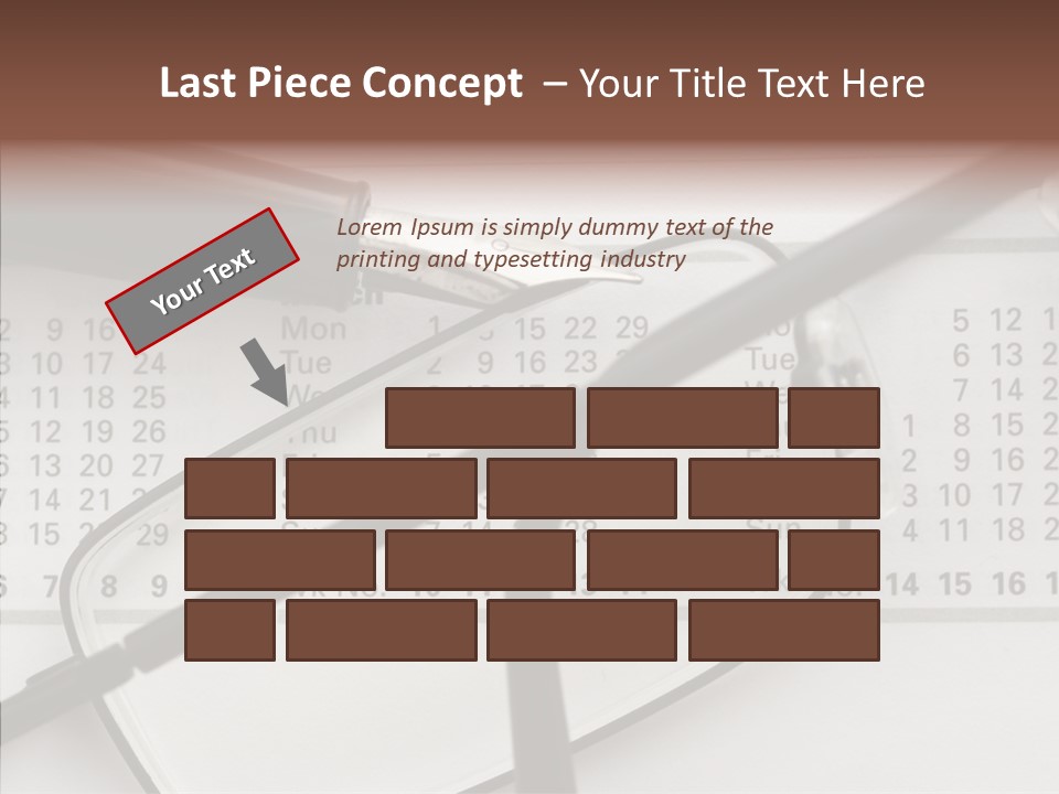 Job June Calendar PowerPoint Template