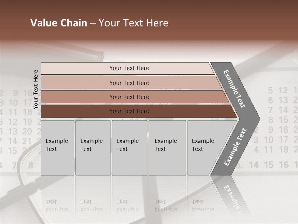 Job June Calendar PowerPoint Template