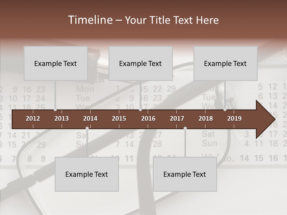 Job June Calendar PowerPoint Template