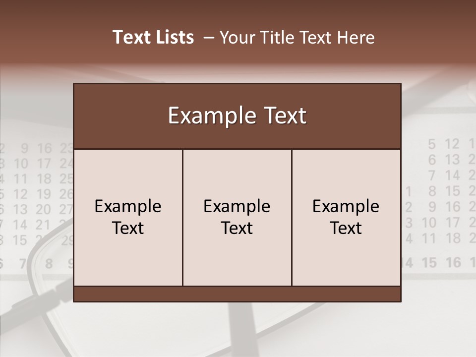 Job June Calendar PowerPoint Template