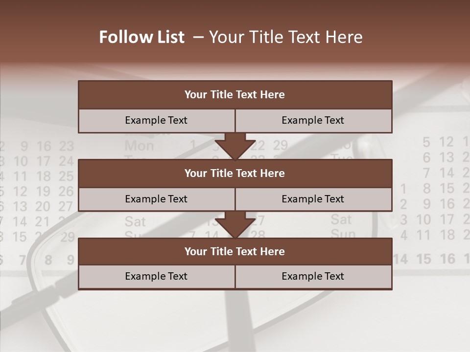 Job June Calendar PowerPoint Template