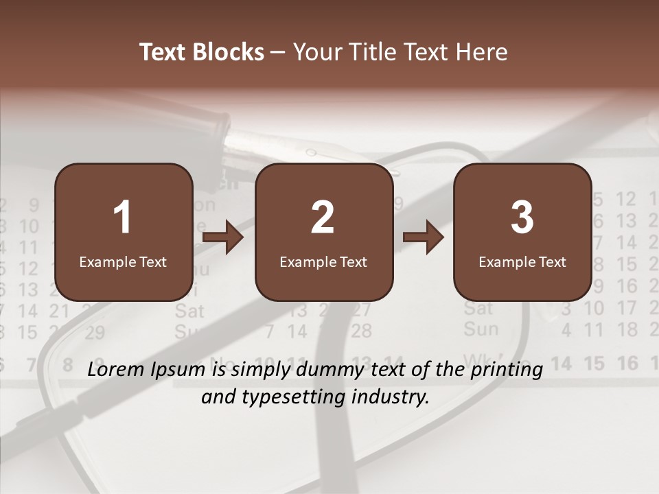 Job June Calendar PowerPoint Template
