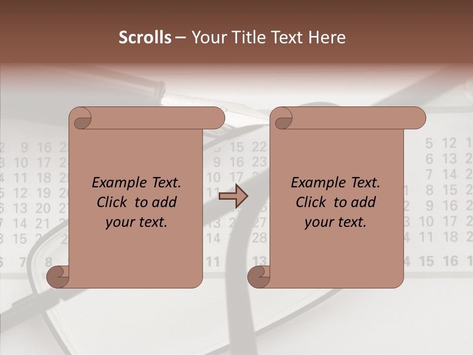 Job June Calendar PowerPoint Template